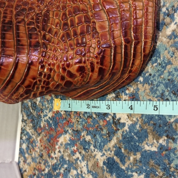 Brahmin Tan Crocodile Embossed Hobo Bag - Picture 4 of 12